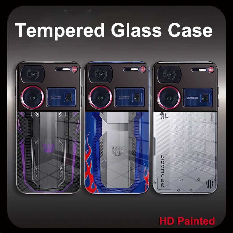 9H สําหรับ Nubia Z60 Ultra กรณี Z60 Ultra Leading Hard กระจกนิรภัยโทรศัพท์ปกหลังสําหรับ Nubia Z60 Ul