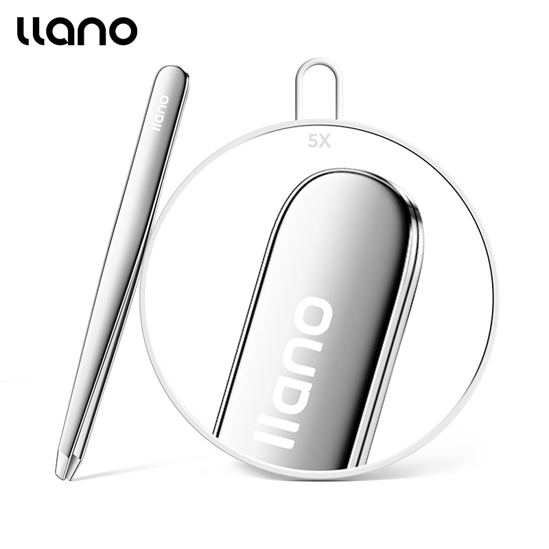 Llano แหนบสเตนเลส แบบดึงขนคิ้ว 5 เท่า