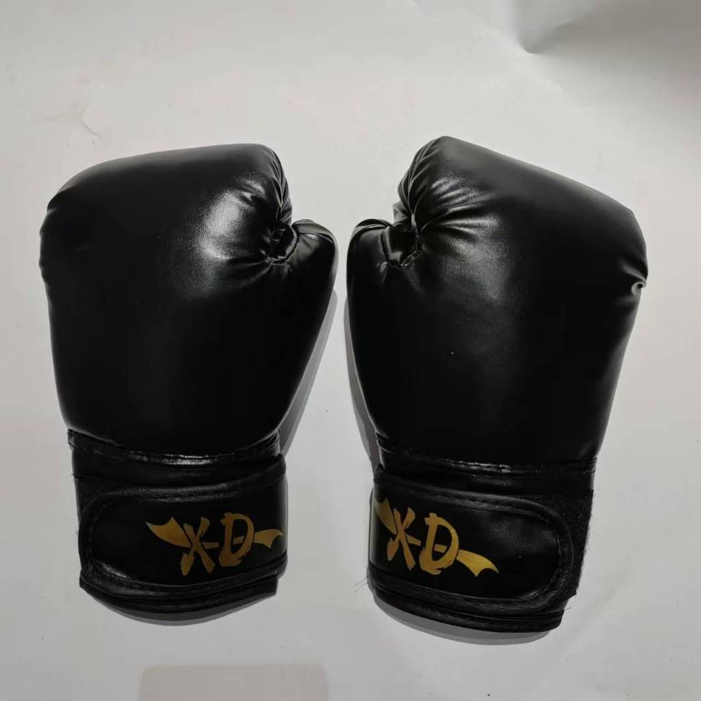 นวมชกมวย ถุงมือฝึกซ้อมชกมวย ถุงมือมวยไทยแบบเจาะ Boxing gloves - รูปที่ 2