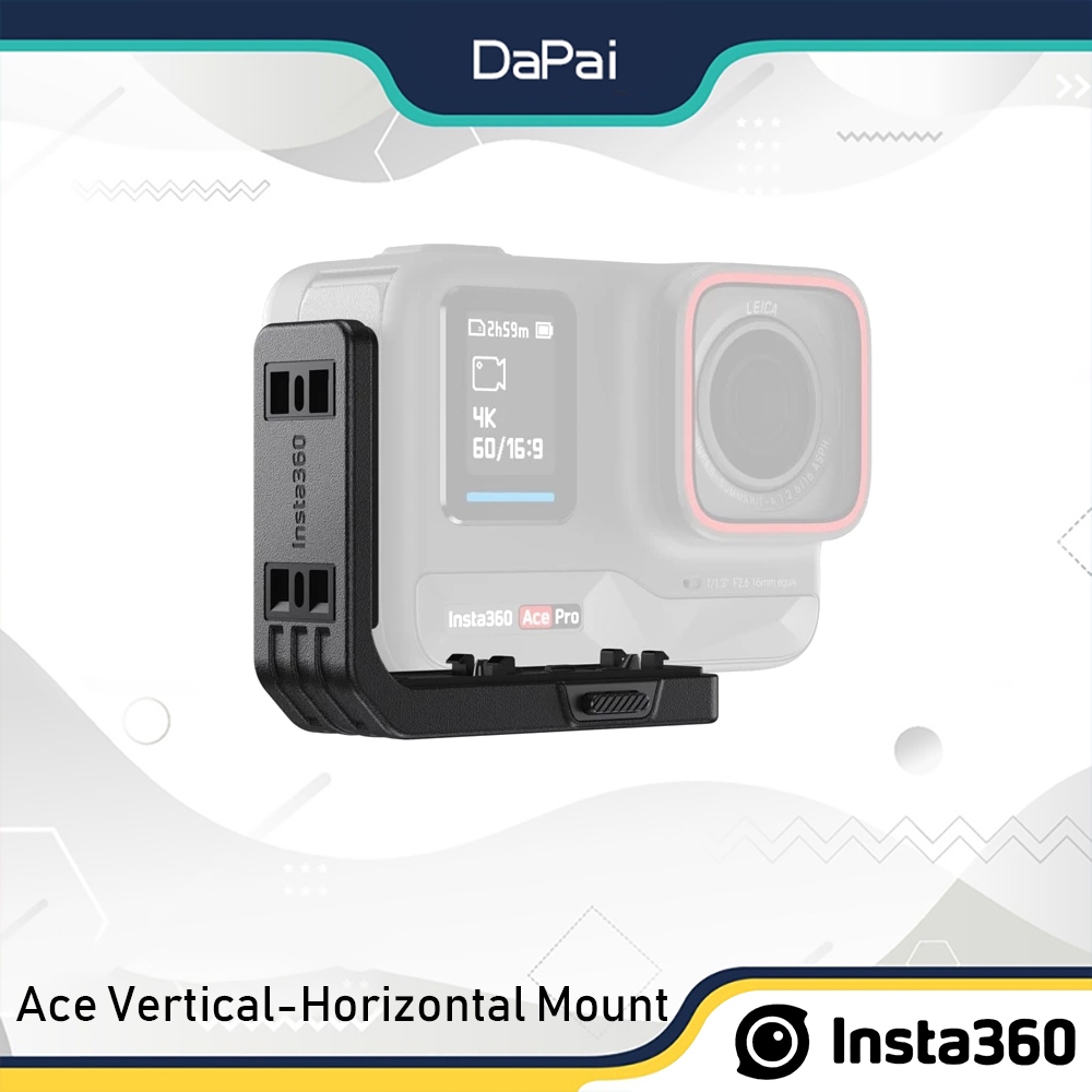 Insta360 Ace Pro/Ace แนวตั้ง-แนวนอน Mount สําหรับ Insta360 Ace Pro/Ace