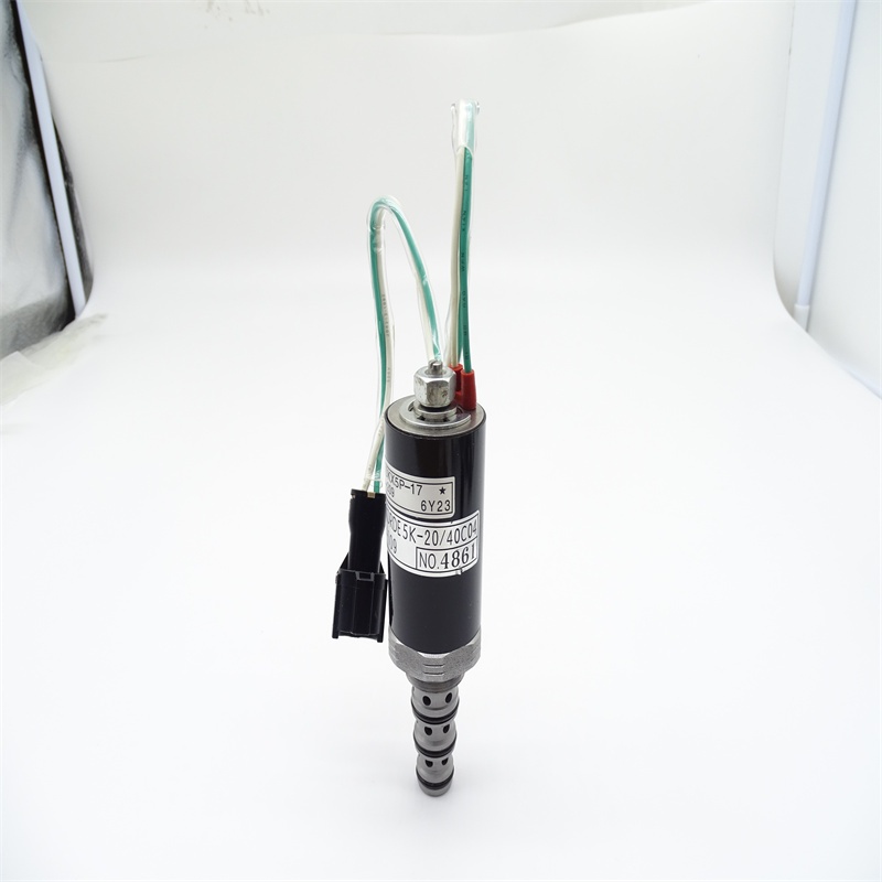 Vol ชิ้นส่วนรถขุดโซลินอยด์วาล์ว 40C04-109 VOE14574269 โซลินอยด์วาล์วมืออาชีพ EC210B EC240B EC290B EC