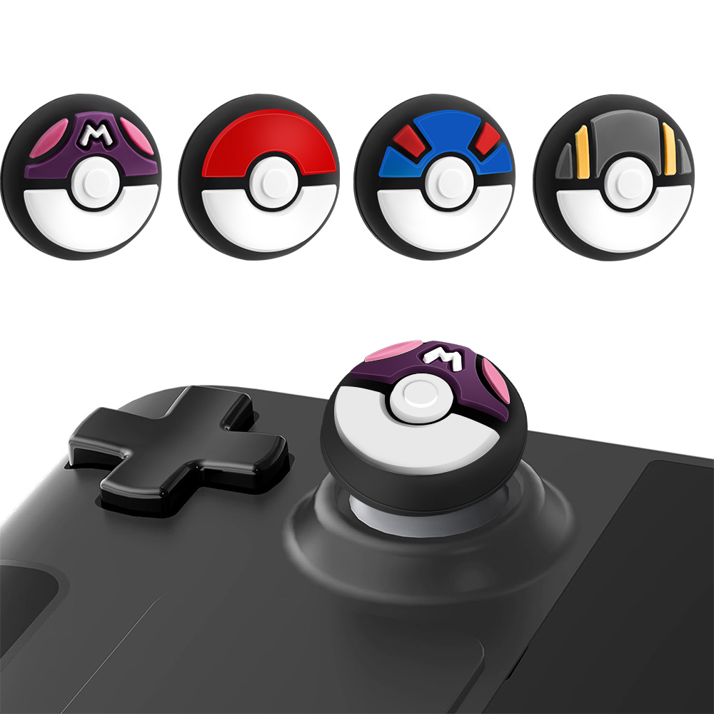 Thumb Grip Caps สําหรับ Steam Deck OLED, ซิลิโคน Thumbsticks Grips จอยสติ๊กสําหรับ Steam Deck LCD,Analog Stick Grips ปุ่มสําหรับ Steam Deck