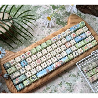 148 คีย์ Howl's Moving Castle หัวข้อ Keycaps MDA/Cherry ความ…