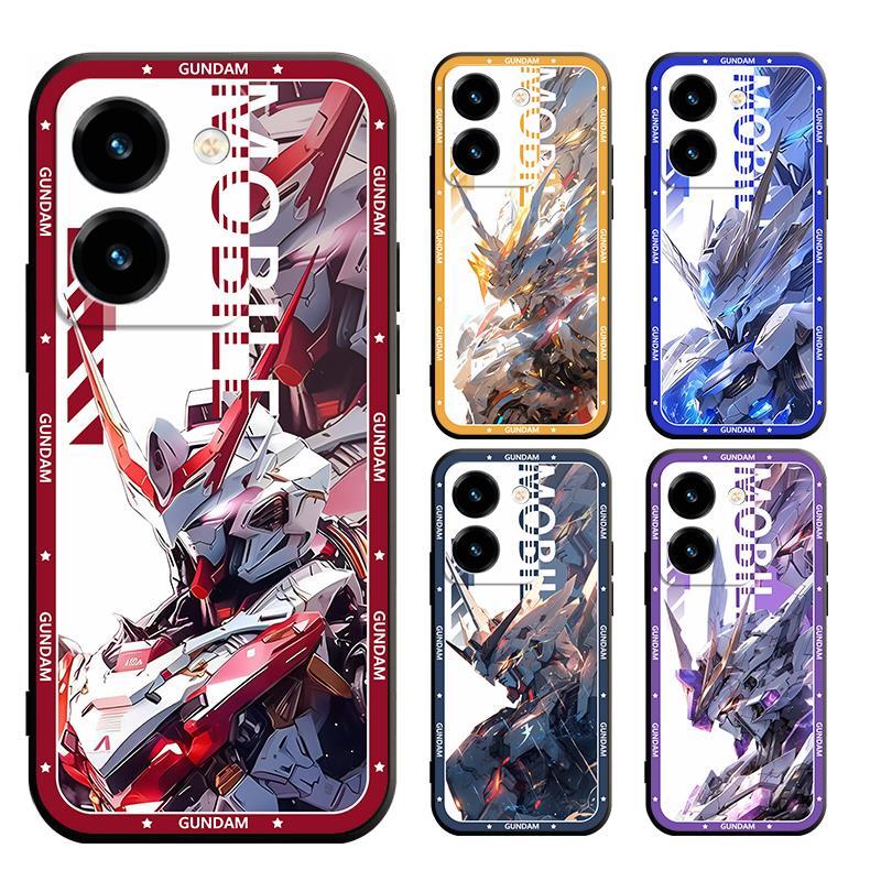Vivo Y200 Y100 Y19S VIVO Y28 Y28S V2417 V2419 V2352 V2346 Gundam Casing Soft Case Cover