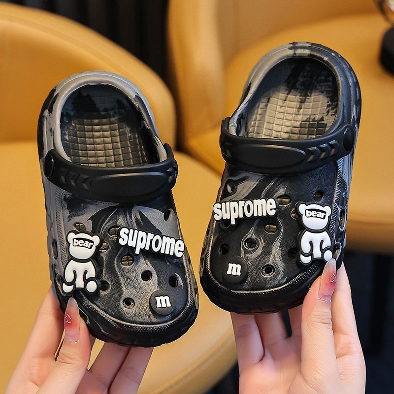 เด็กรองเท้าแตะเด็กชายหญิง อีวา น้ําหนักเบารองเท้าแตะชายหาดกันลื่นเด็กรองเท้าแตะ - รูปที่ 3