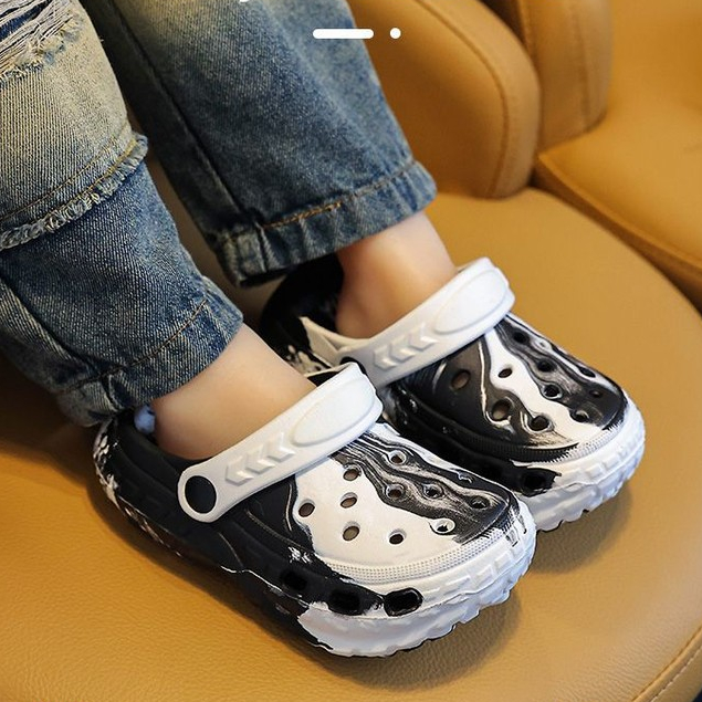 เด็กรองเท้าแตะเด็กชายหญิง อีวา น้ําหนักเบารองเท้าแตะชายหาดกันลื่นเด็กรองเท้าแตะ - รูปที่ 2