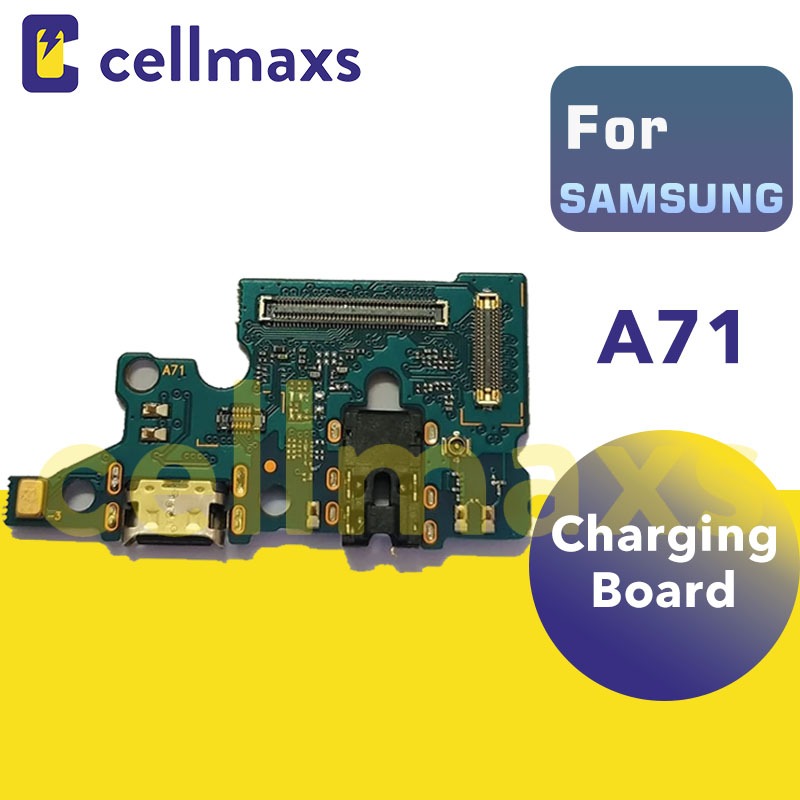 สําหรับ SAMSUNG A71 A715 SM-A715F SM-A715F/DS SM-A715F/DSN บอร์ดชาร์จพอร์ตเครื่องชาร์จ