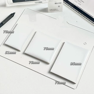 กระดาษโน๊ตเครื่องเขียนแบบเหนียวขนาดเล็กน่ารัก Diy 50 แผ่น