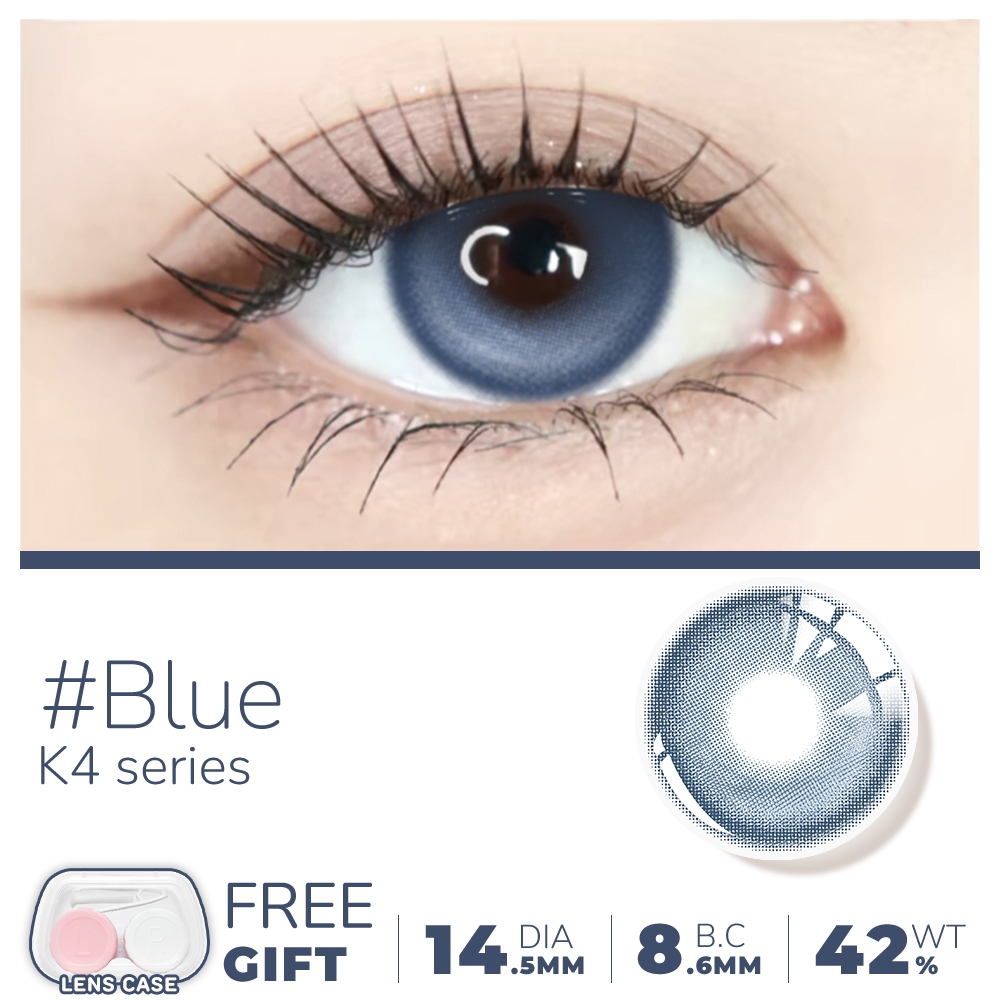 UYAAI x FRESHLADY คอนแทคเลนส์ สีฟ้า แต่งคอสเพลย์ 2 ชิ้น/คู่ - รูปที่ 2
