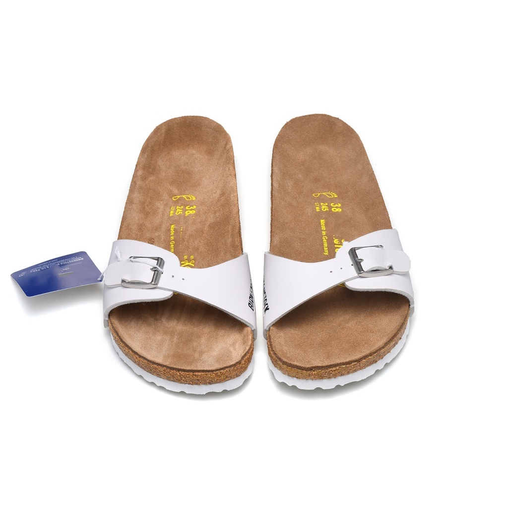 [กล่อง+ถุงกระดาษ] รองเท้าแตะลําลองชายหาดคําเดียวแบนสําหรับผู้หญิง - รูปที่ 2