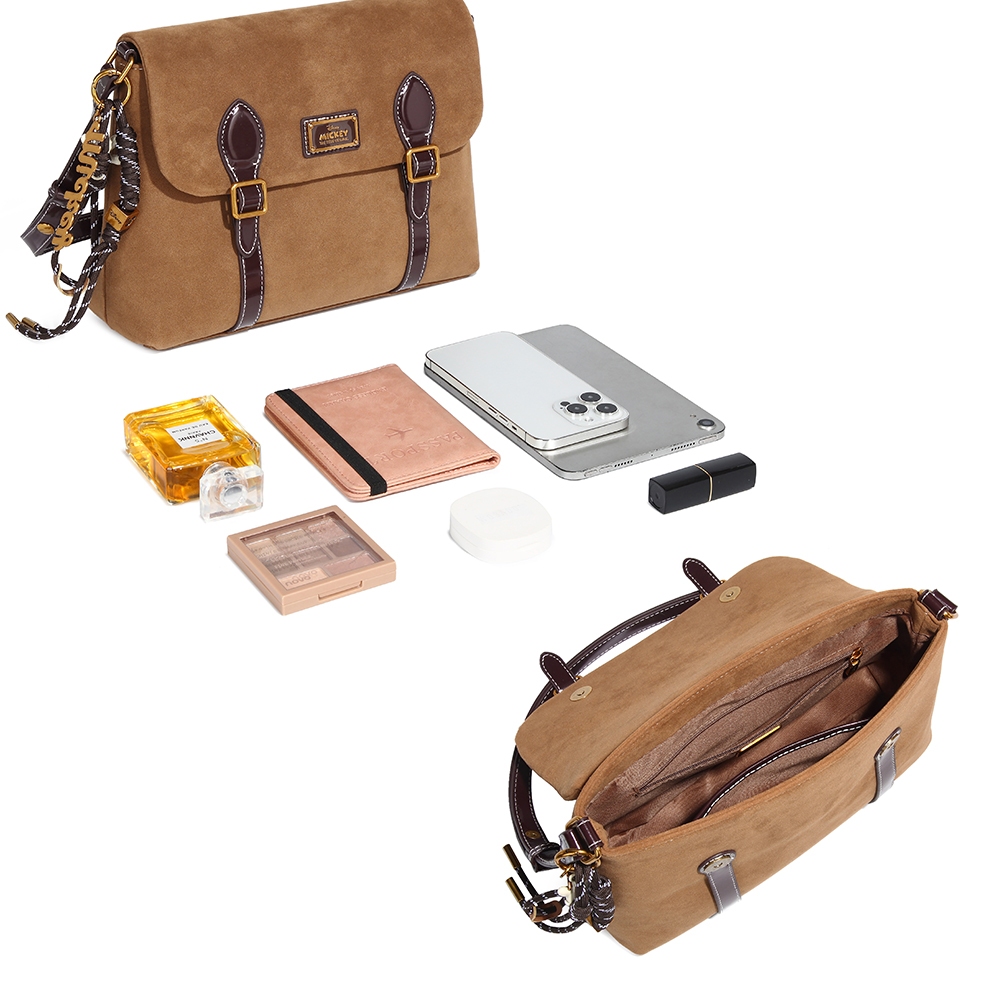 Disney ของแท้ Disney, Retro Messenger Bag, Ladies Handbag, Crossbody Bag