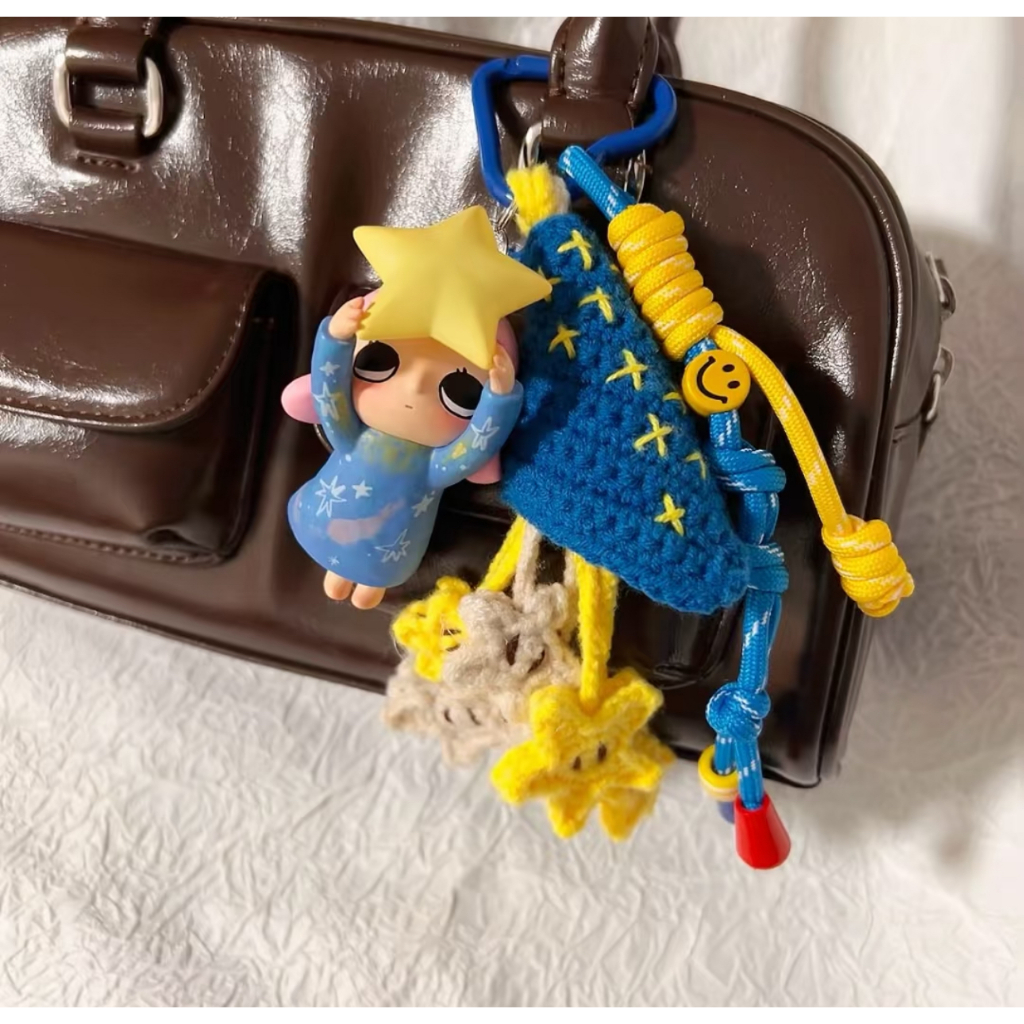 Nyota 自生长 松软活 ซีรีส์ ทําเอง พวงกุญแจกระเป๋าจี้รูปน่ารักของเล่นของขวัญ