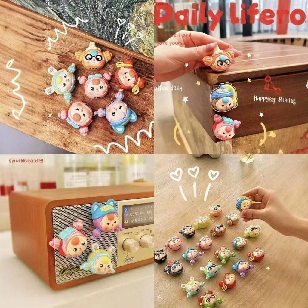 Baby Three Baby Sister Mini Bean Fridge Magnets (18 PC)