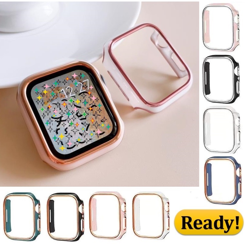 เคสนาฬิกาข้อมือ PC แบบแข็ง สไตล์เรโทร สําหรับ AP Watch Series9 8 7 6 5 4 3 2 1 SE SE2 ultra ultra 2 ขนาด 49 มม. 41 มม. 45 มม. 40 มม. 42 มม. 44 มม.