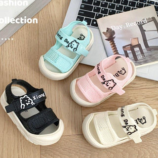 รองเท้าเด็กวัยหัดเดินตาข่ายระบายอากาศสําหรับเด็กเป็นป้องกันก…