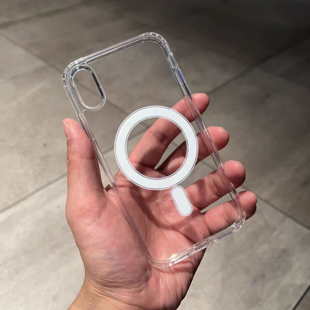 ปลอก iPhone XR XS MAX 7 Plus 8 Plus 7 8 เคสโทรศัพท์แม่เหล็ก