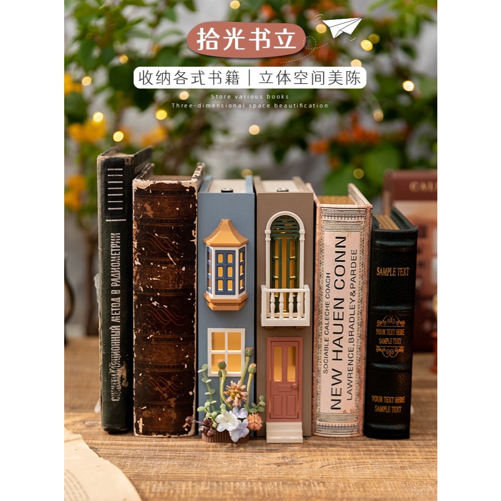 ขั้นสูงศิลปะสก์ท็อปชั้นวางหนังสือคลิปผู้ถือหนังสือเด็ก ที่คั่นหนังสือ ต่อต้าน-ขึ้น ลงการจัดเก็บ ทําให้ยุ่งเหยิง สก์ท็อปตกแ