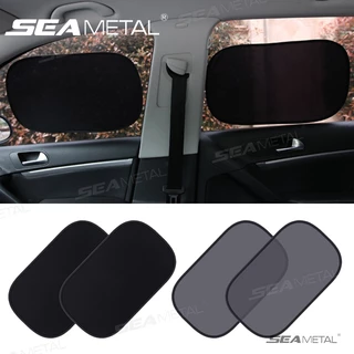 SEAMETAL ม่านบังแดดกัน UV รถยนต์ แผ่นบังแดดในรถยนต์แบบพับเก็บได้