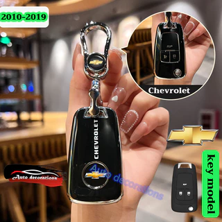 Chevrolet กุญแจรถสําหรับ sonic 2013 cruze sonic trailblazer colorado captiva ฝาครอบกุญแจ Chevrolet พวงกุญแจเงิน