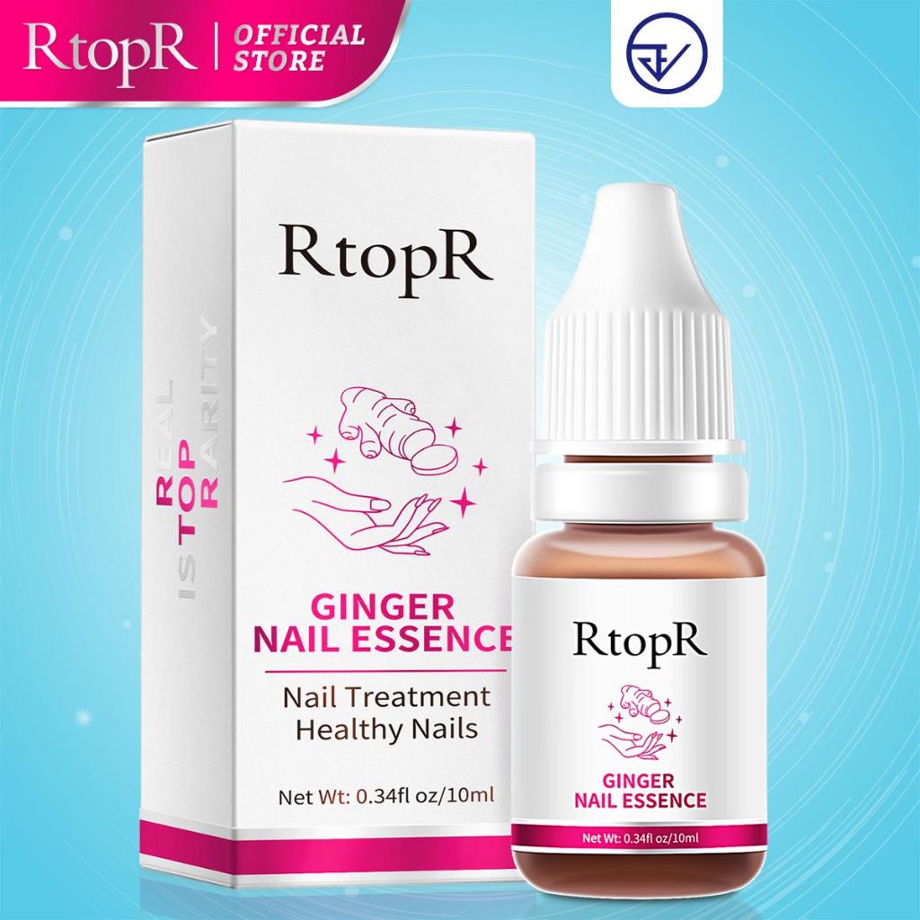 RtopR【FDA】 น้ำมันบำรุงเล็บสารสกัดขิง - เซรั่มบำรุงเล็บที่มีวิตามิน C และกรดไฮยาลูโรนิก ช่วยบำรุงเล็บ