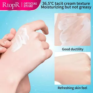 RtopR FDA ครีมบำรุงมือจากน้ำมันมะกอก - สารสกัดจากน้ำมันมะกอกและวิตามิน E ช่วยให้ความชุ่มชื้น ป้องกันการแตกแห้ง ไม่มันและมีกลิ่นหอม ขนาดพกพา