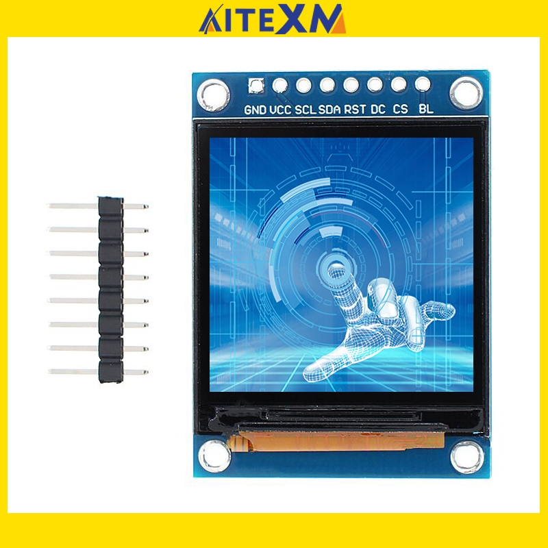 1.54 นิ้ว 1.54 "สีจอแสดงผล TFT โมดูล HD IPS LCD หน้าจอ LED 240x240 SPI อินเทอร์เฟซ ST7789 สําหรับ Arduino ราคาถูก Shopee Lazada