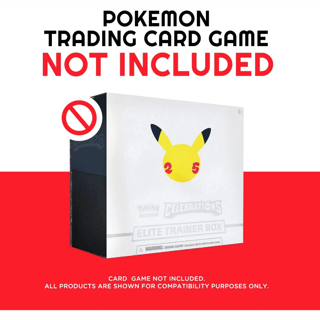 5 ชิ้น / 10 ชิ้น ETB & Booster Pokemon กล่องพลาสติกใสกล่องเทรนเนอร์ Elite Trainer Display Case กล่อง ราคา ถูกที่สุด ดีลบีเคเค แกลเลอรีภาพที่ 7