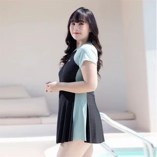 【XL-7XL】ชุดว่ายน้ำสาวอวบ ชุดว่ายน้ำผู้หญิง ชุดว่ายน้ําสําหรับสาวอวบ น้ําวันพีชไซส์ใหญ่ Slim Fit