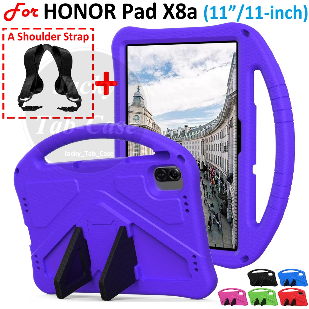 สําหรับ HONOR Pad X8a 11 "แท็บเล็ต NDL-W09 NDL-L09 11 นิ้วกันกระแทก EVA เด็กแบบพกพา Handle Stand Cas