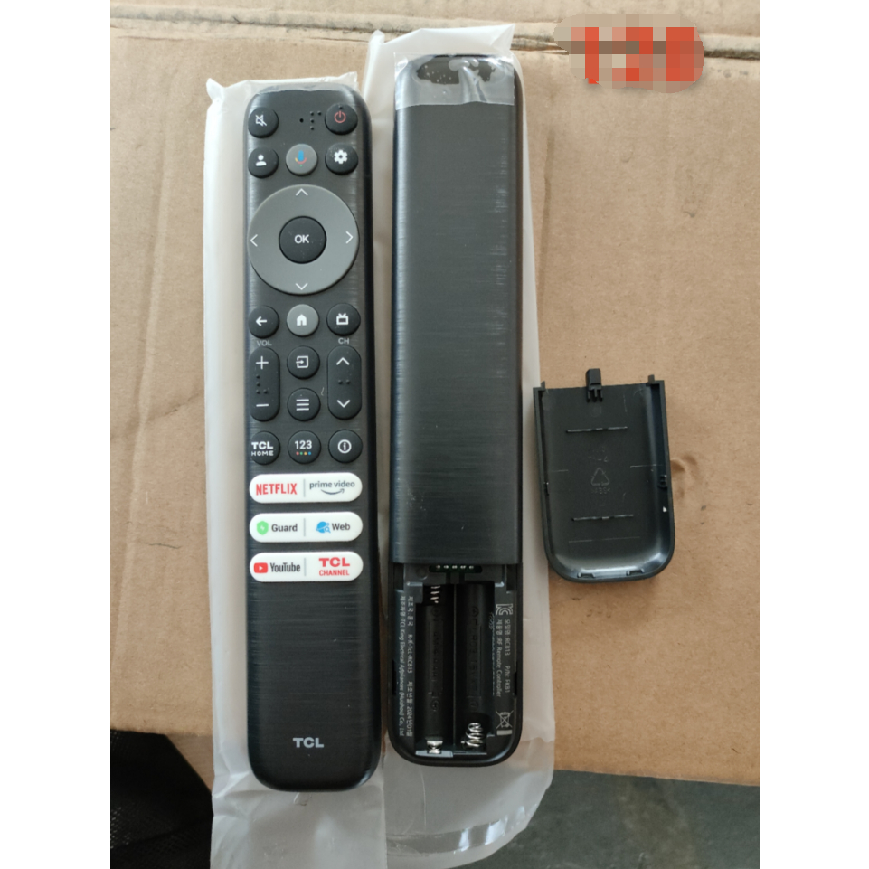 ใหม่ RC813 สําหรับ TCL เปลี่ยน 75C655 สมาร์ทบลูทูธ Voice TV รีโมทคอนโทรล