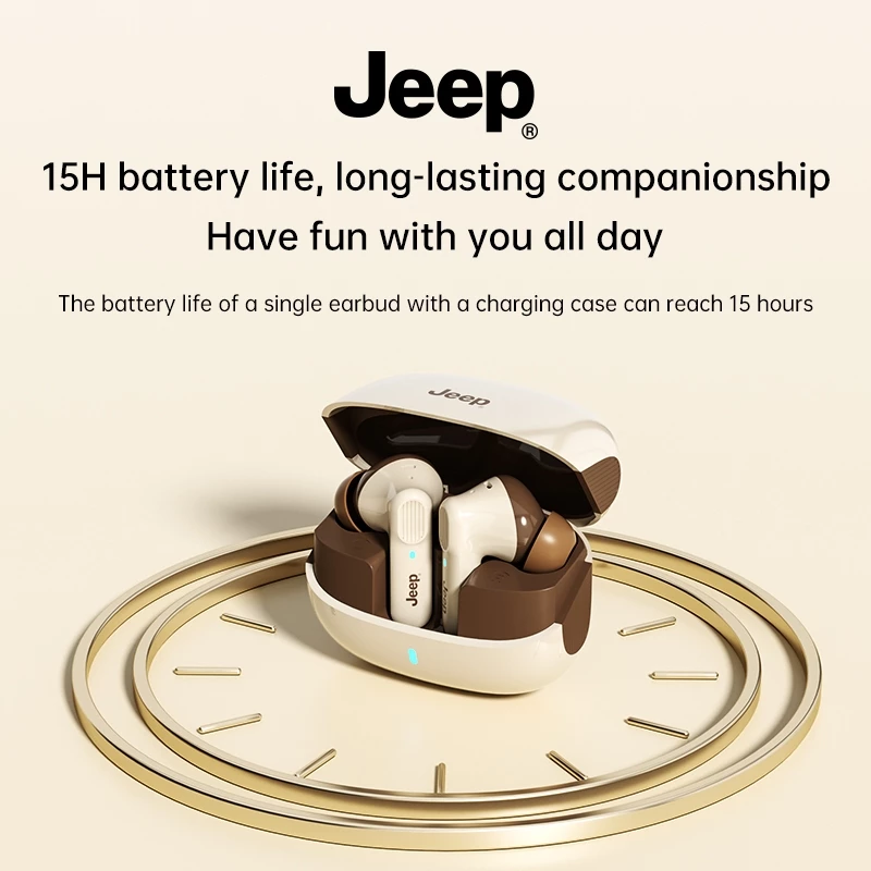 Jeep EW133 หูฟัง Bluetooth 5.4 HD Calls ตัดเสียงรบกวน thumbnail 7