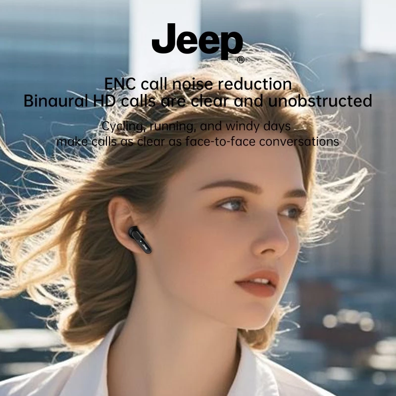 Jeep EW133 หูฟัง Bluetooth 5.4 HD Calls ตัดเสียงรบกวน thumbnail 5
