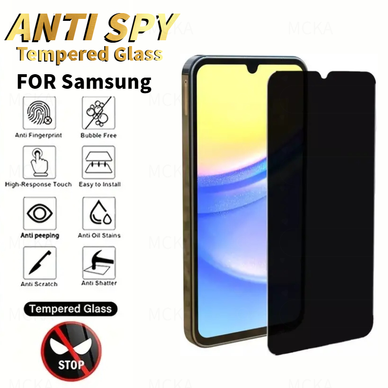 9H ความเป็นส่วนตัวป้องกันฟิล์มสติกเกอร์แก้วสําหรับSamsung Galaxy A36 A16 A06 A15 A25 A35 A55 A05 A05