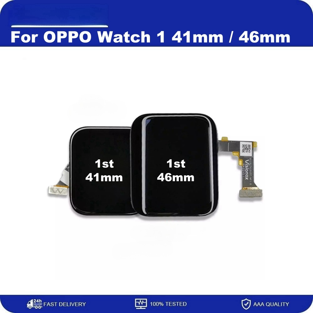 Original สําหรับ OPPO นาฬิกา 41 มม./OPPO นาฬิกา 46 มม.จอแสดงผล LCD Touch Screen Digitizer Assembly ส