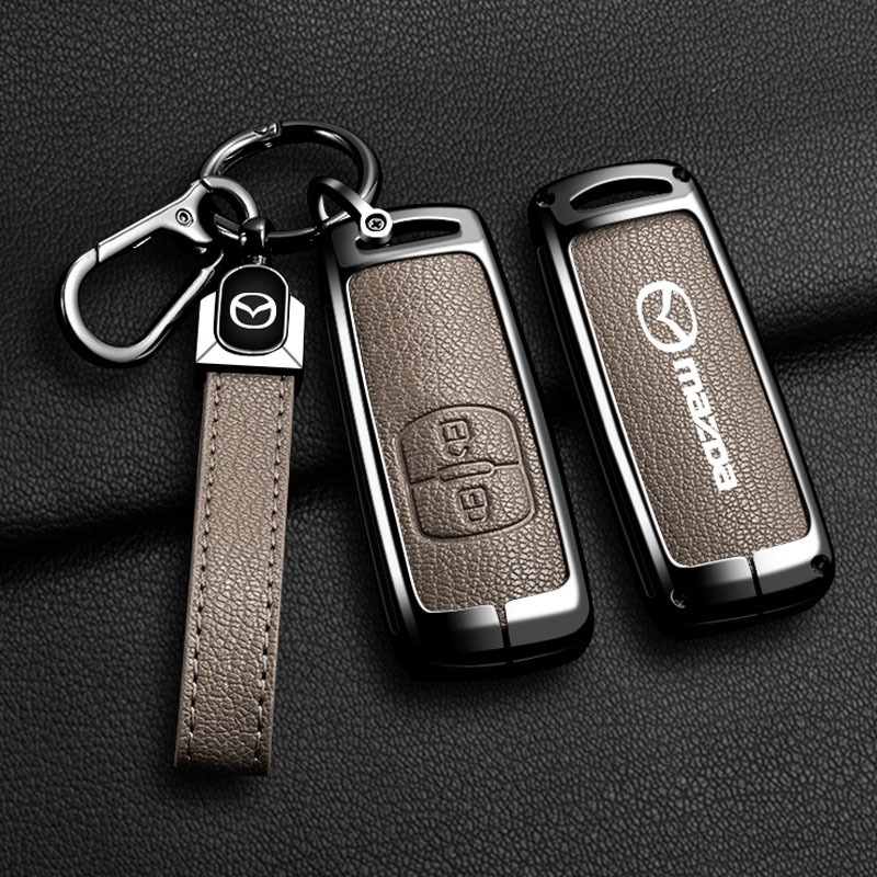 Mazda เคสกุญแจรีโมทรถยนต์ สําหรับ Mazda 2 Mazda 3 Mazda 6 CX3 CX4 CX5 CX9 ของแต่งรถยนต์ พวงกุญแจ
