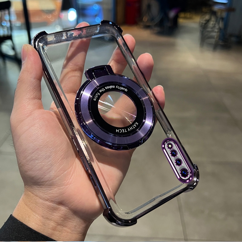 FOR เคส Case สำหรับ VIVO S1 Pro VIVO S1 โทรศัพท์ปลอก softcase ซิลิโคนกันกระแทกปกการออกแบบใหม่ความงามที่ชัดเจนกับผู้ถือ sjxwxzj01 - รูปที่ 2