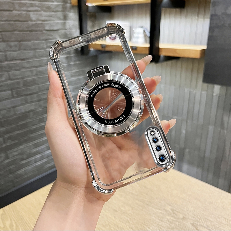 FOR เคส Case สำหรับ VIVO S1 Pro VIVO S1 โทรศัพท์ปลอก softcase ซิลิโคนกันกระแทกปกการออกแบบใหม่ความงามที่ชัดเจนกับผู้ถือ sjxwxzj01 - รูปที่ 3