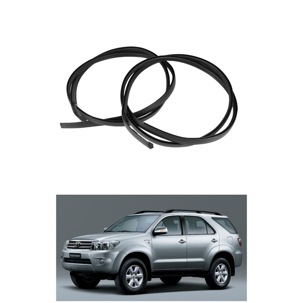 ยางหลังคา/ แถบซีลหลังคา แถบยางหลังคารถ สําหรับ โตโยต้า ฟอร์จูนเนอร์ toyota fortuner  2005 2006 2007 2008 2009 2010 2011 2012 2013 2014 2015