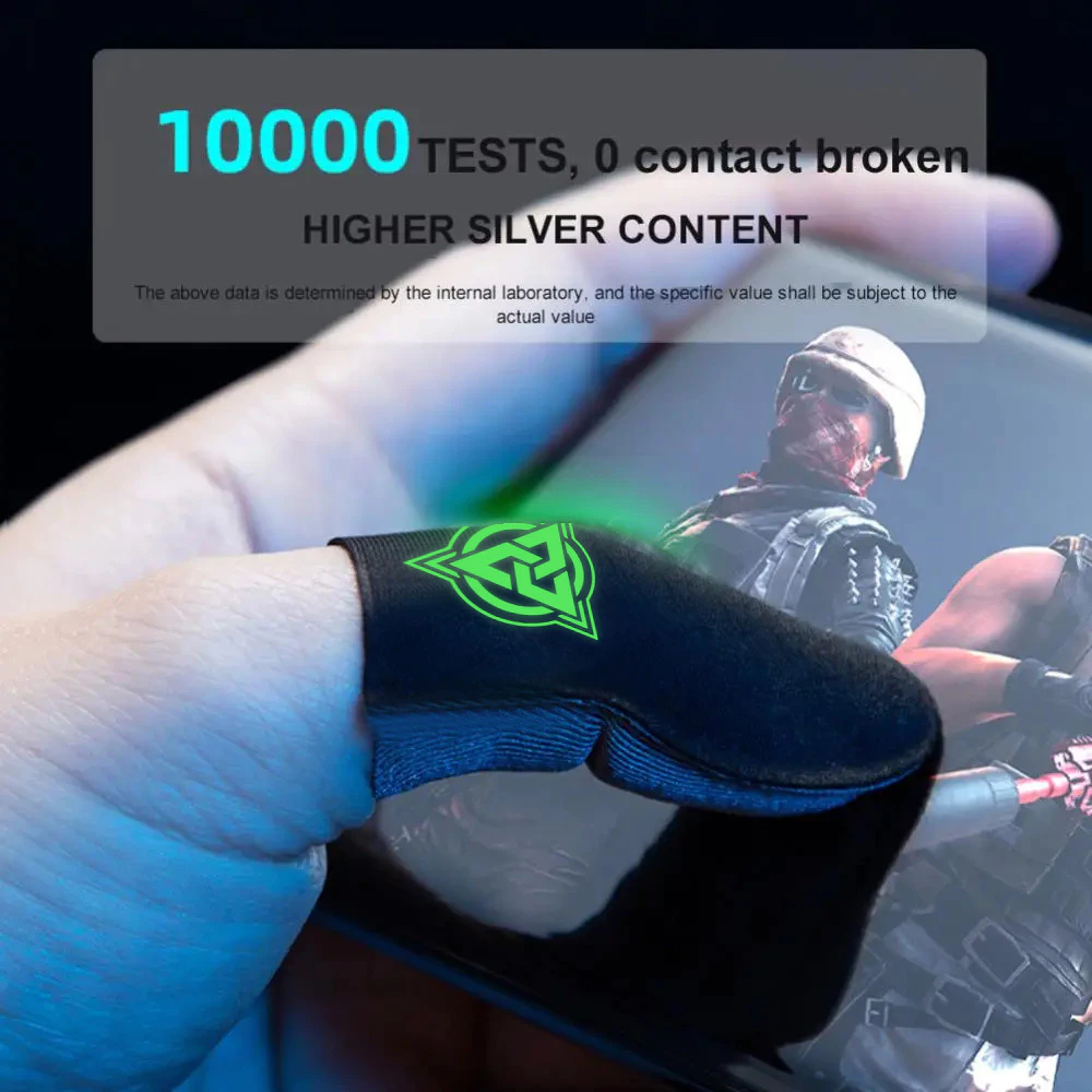 Hy Finger Sleeve Gaming สําหรับเกมมือถือ PUBG ถุงมือนิ้วบางเฉียบและทนทานสําหรับเล่นเกม
