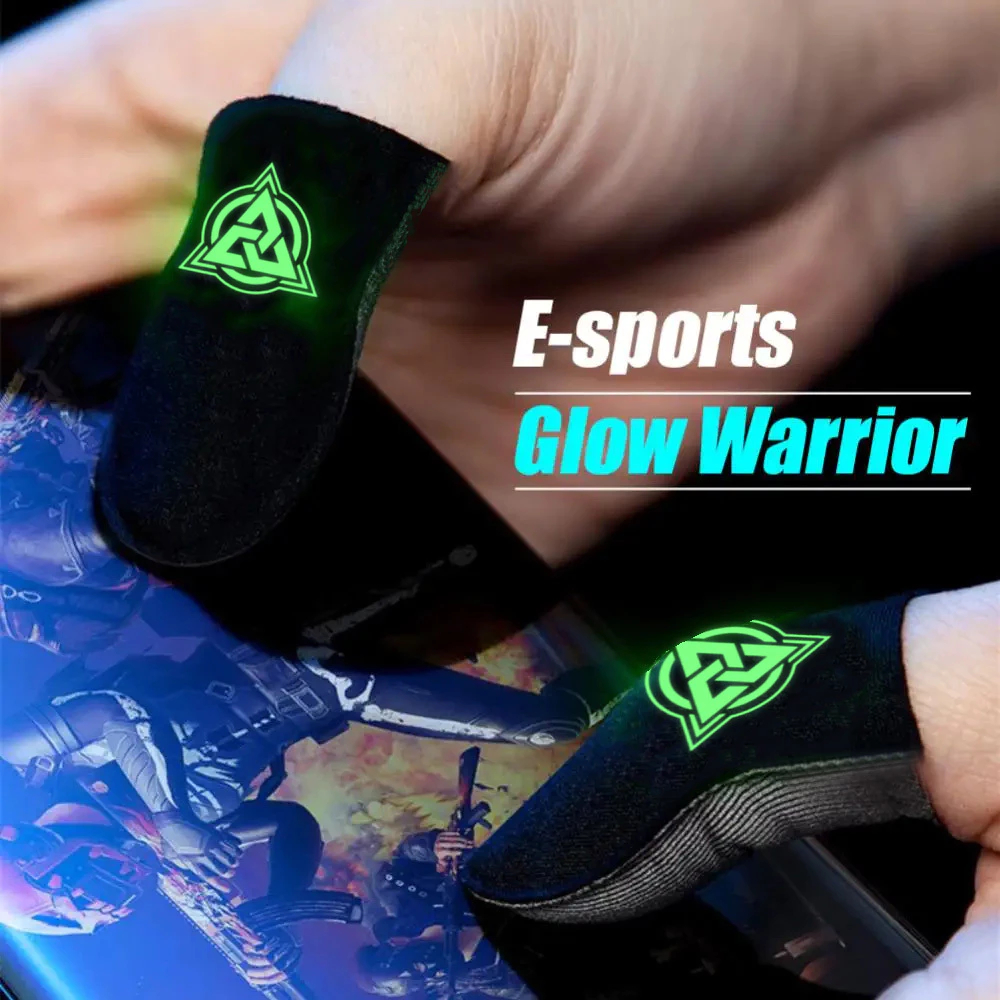 Hy Finger Sleeve Gaming สําหรับเกมมือถือ PUBG ถุงมือนิ้วบางเฉียบและทนทานสําหรับเล่นเกม