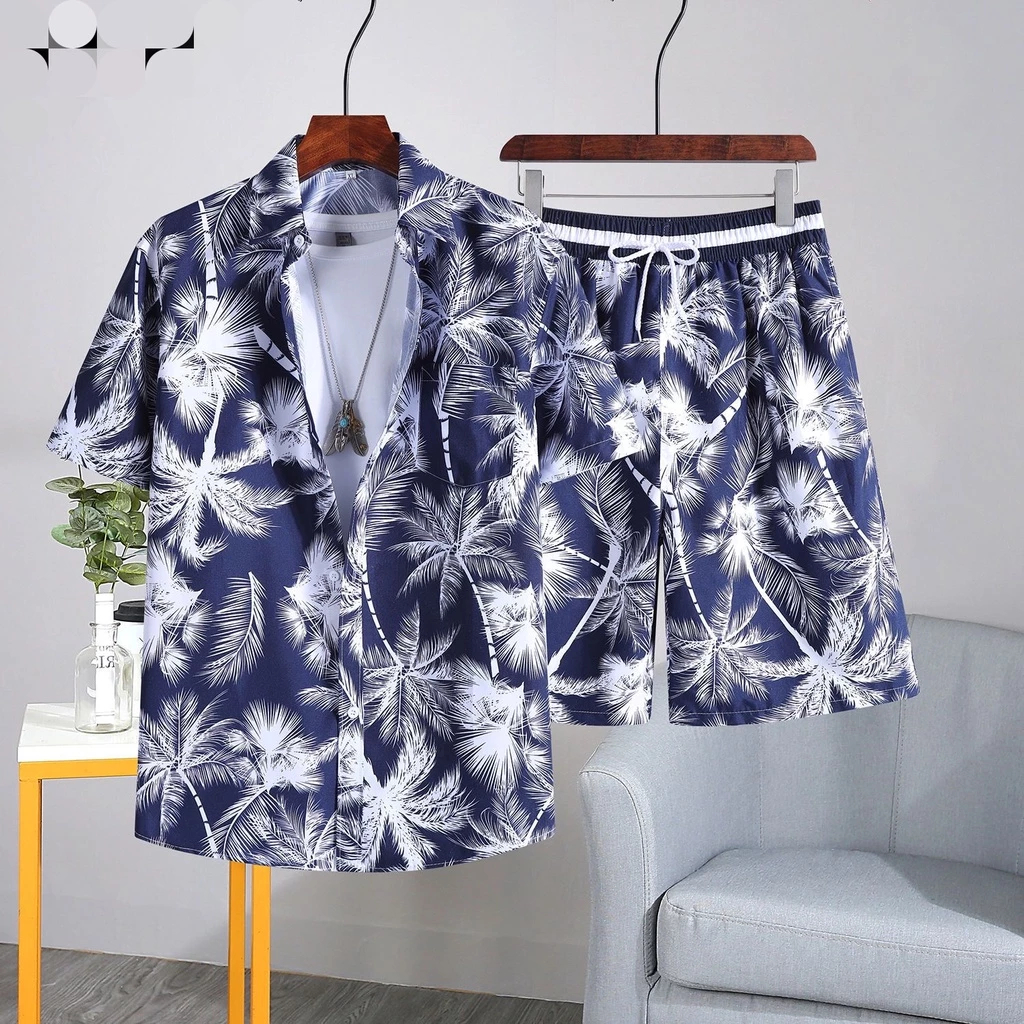 เสื้อสงกรานต์ ชุดแฟชั่น เสื้อ+กางเกงขาสั้น ใหม่ล่าสุด เนื้อผ้าแห้งไว ทรงหลวม ราคาถูก206#A06 สินค้า