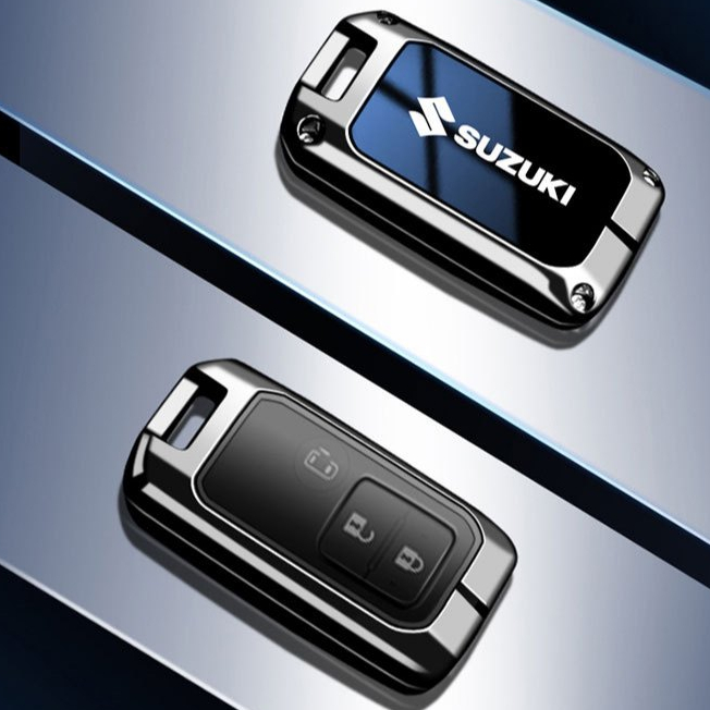 เคสกุญแจรีโมทรถยนต์ โลหะผสมสังกะสี สําหรับ Suzuki XL7 Ertiga Swift Jimny - รูปที่ 4