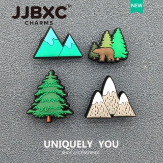 JJBXC ตัวติดรองเท้า charm รองเท้าพิเศษตกแต่งด้านบนหัวเข็มขัด…