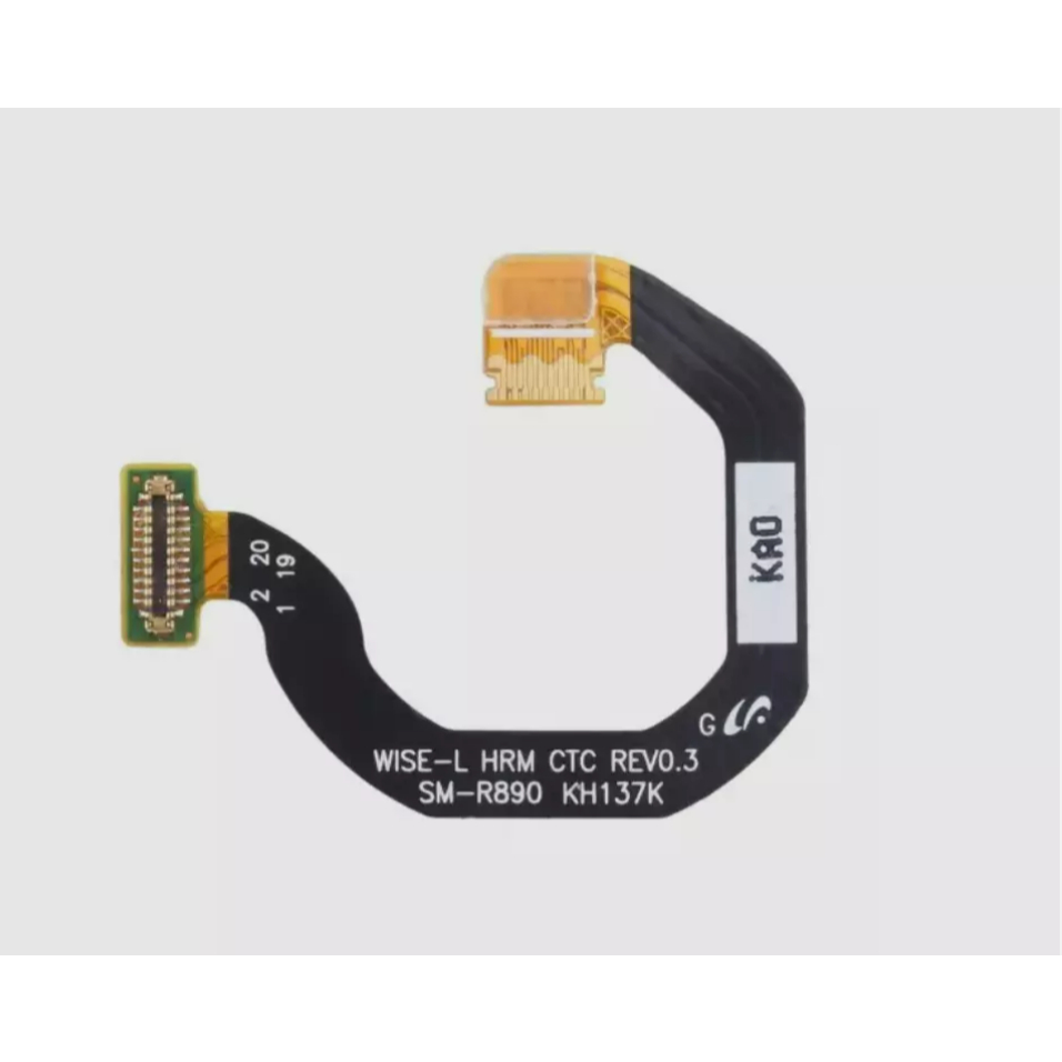 เปลี่ยนสาย Flex สําหรับ Samsung Galaxy Watch4/4 Classic R860 R870 R880 R890 ฝาหลังสาย