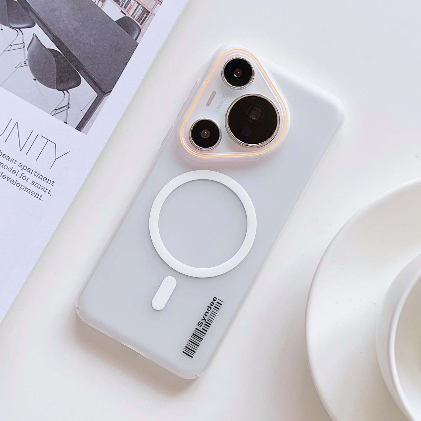 ปลอกสําหรับ Huawei Pura 70 Pro Plus + P70Pro + P70Pro P70 P70ProPlus เคสโทรศัพท์หรูหราแม่เหล็กชาร์จไ