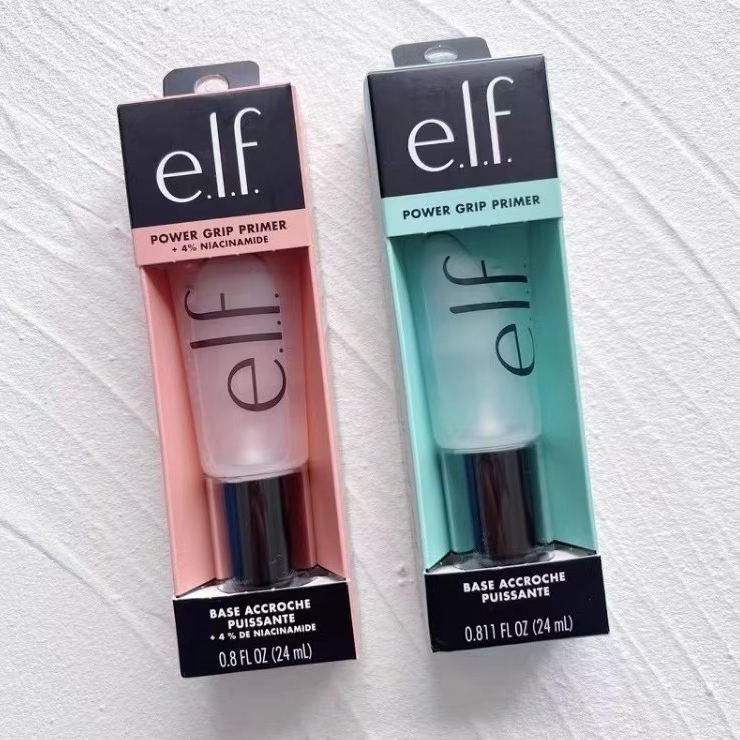 🔥 elf เอลฟ์ คอสเมติกส์ พาวเวอร์กริป ไพรเมอร์ & พาวเวอร์กริป ไพรเมอร์ + ไนอาซินาไมด์ 4%