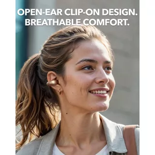 Soundcore By Anker C40i Flexible and Comfortable Clip-On Earbuds หูฟังบลูทูธไร้สาย หูฟังไร้สาย หูฟังบลูทูธ เสียงเบสหนัก
