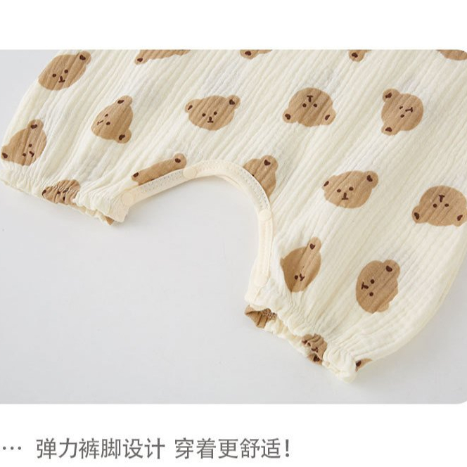 0-24 เดือนทารกแรกเกิดเด็กทารก Rompers น่ารักการ์ตูนปีนเขาชุด Boy Jumpsuit - รูปที่ 6