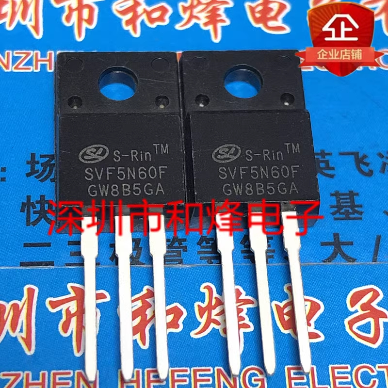 1-5pcs SVF5N60F SVF4N60F SVF4N65F SVF2N60F SVF4N65CAF SVF8N60F SVF7N65 TO-220F แบรนด์เดิมใหม่