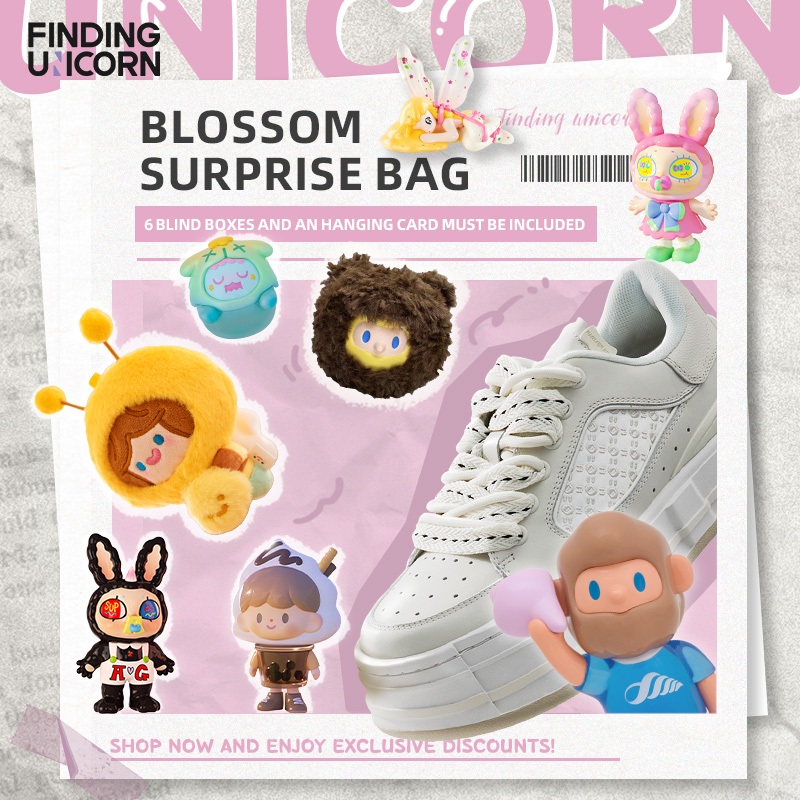 FINDING UNICORN Blossom Surprise Lucky Bag（Random Combo）